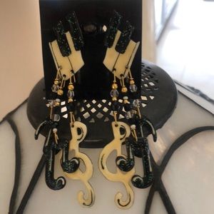 Lunch at the Ritz vintage earrings